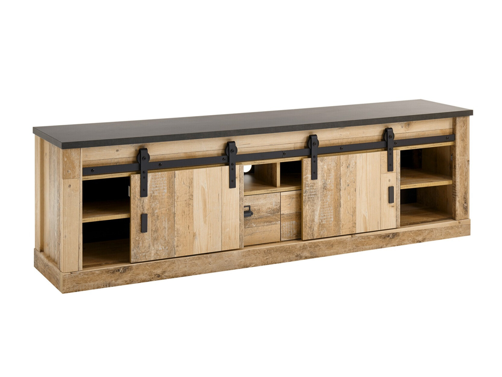 TV-állvány Cirtale 113 (Antracit + Érett tölgy)