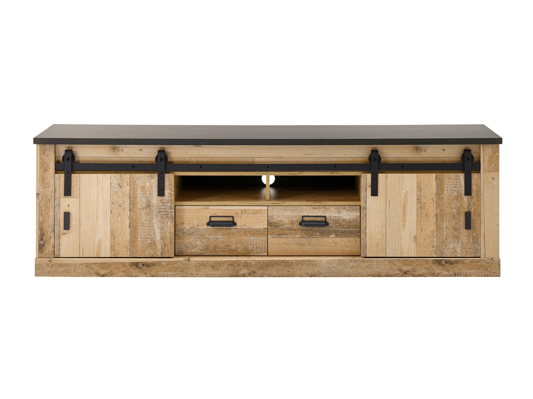 TV-állvány Cirtale 113 (Antracit + Érett tölgy)