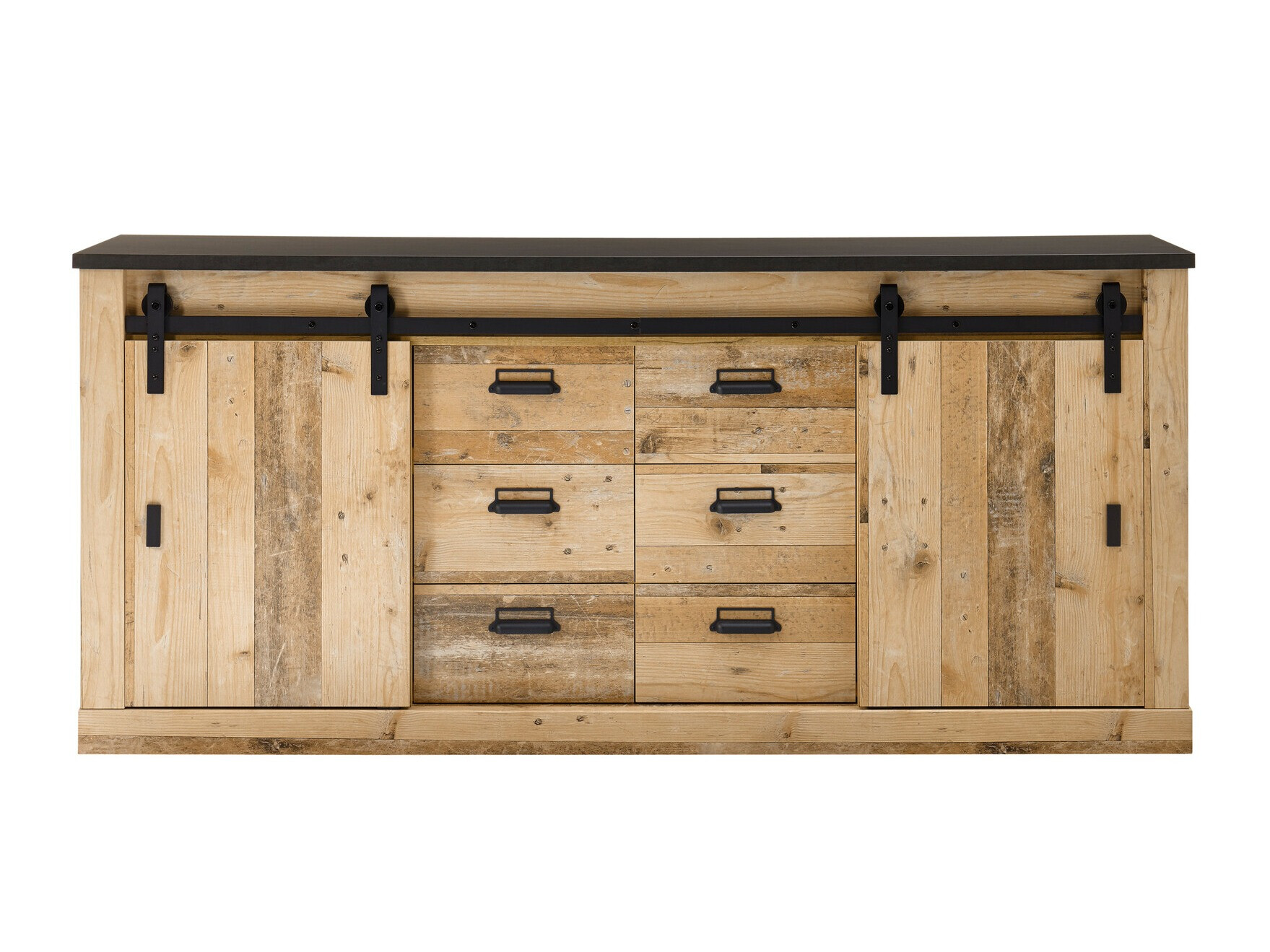 Komód Cirtale 118 (Antracit + Érett tölgy)