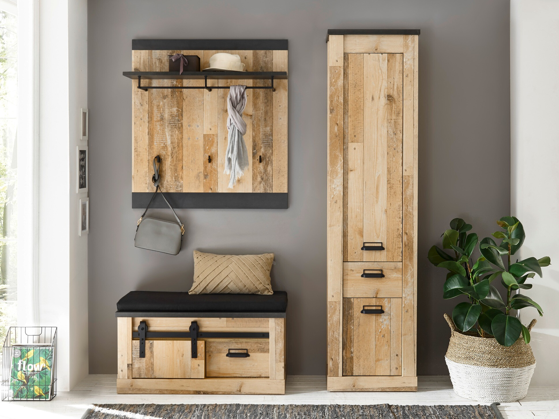 Fogas Cirtale 126 (Antracit + Érett tölgy)