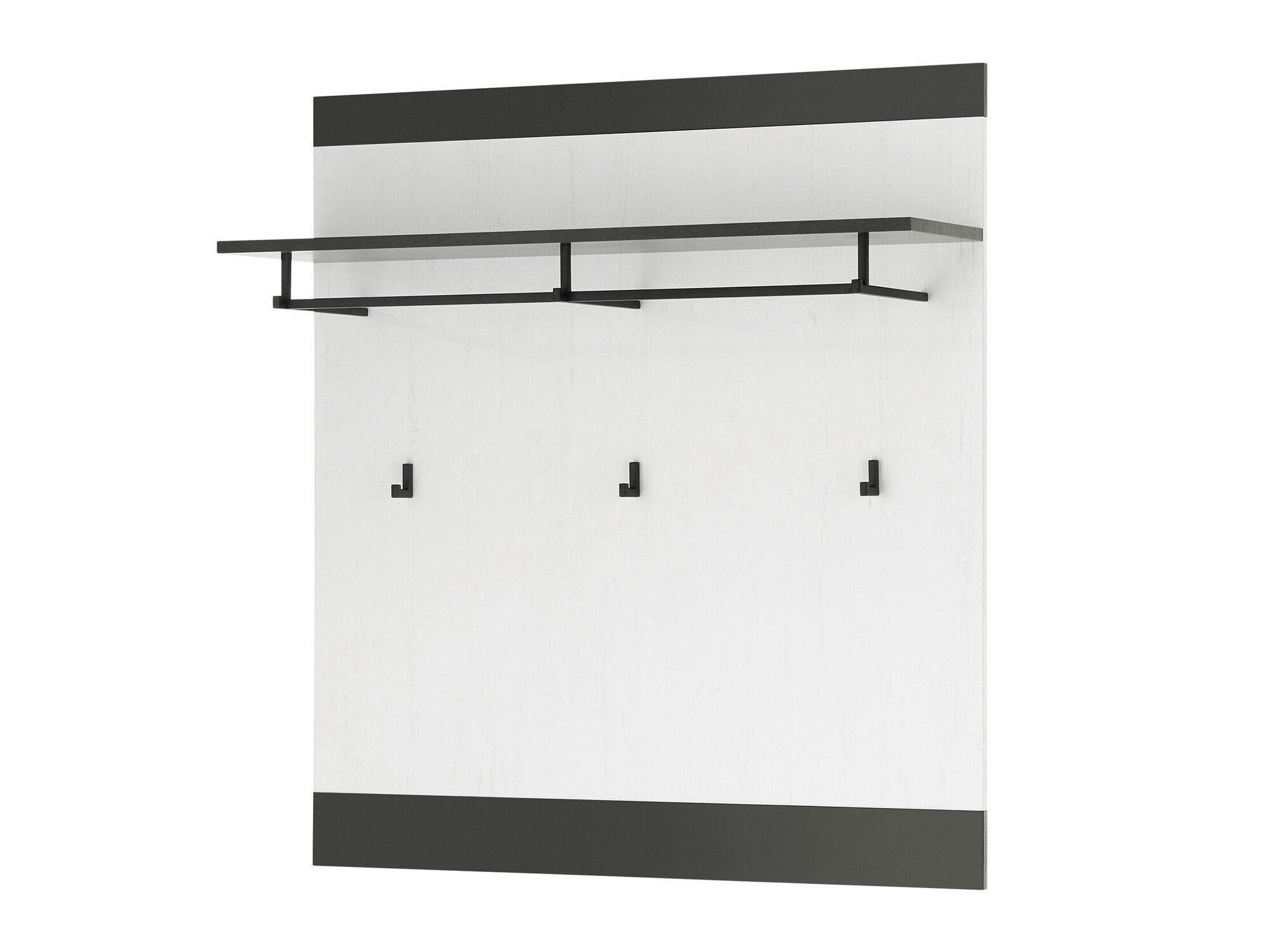 Fogas Cirtale 126 (Antracit + Fehérített fenyő)