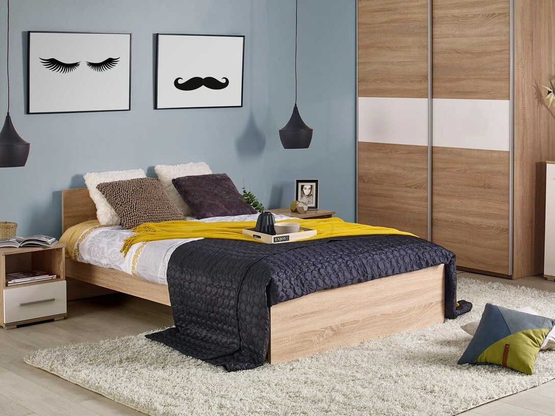 Ágy Cirveso 105 (Sonoma tölgy)