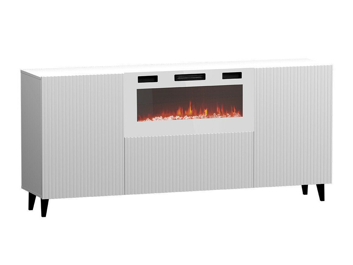 Szekrény Levmari 104 (Fehér + Fekete)