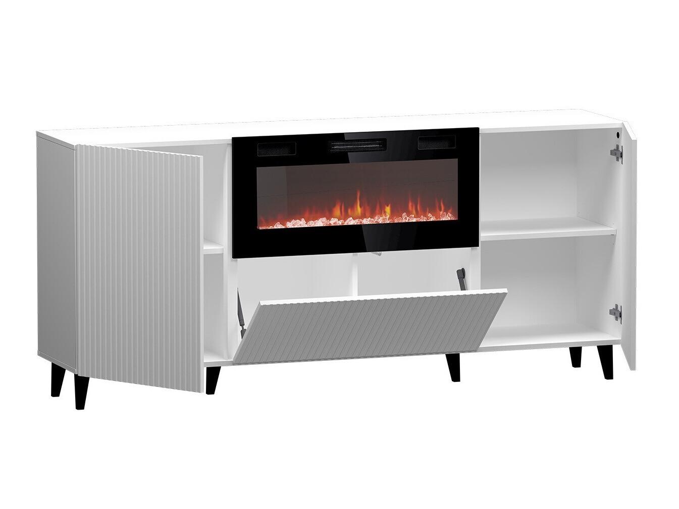 Szekrény Levmari 104 (Fekete + Aranysárga)