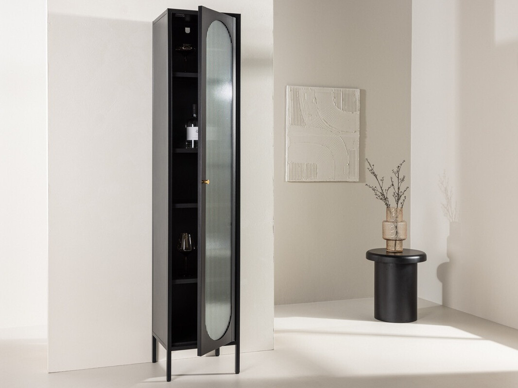 Könyvespolc Dallas 4409 (Fekete)