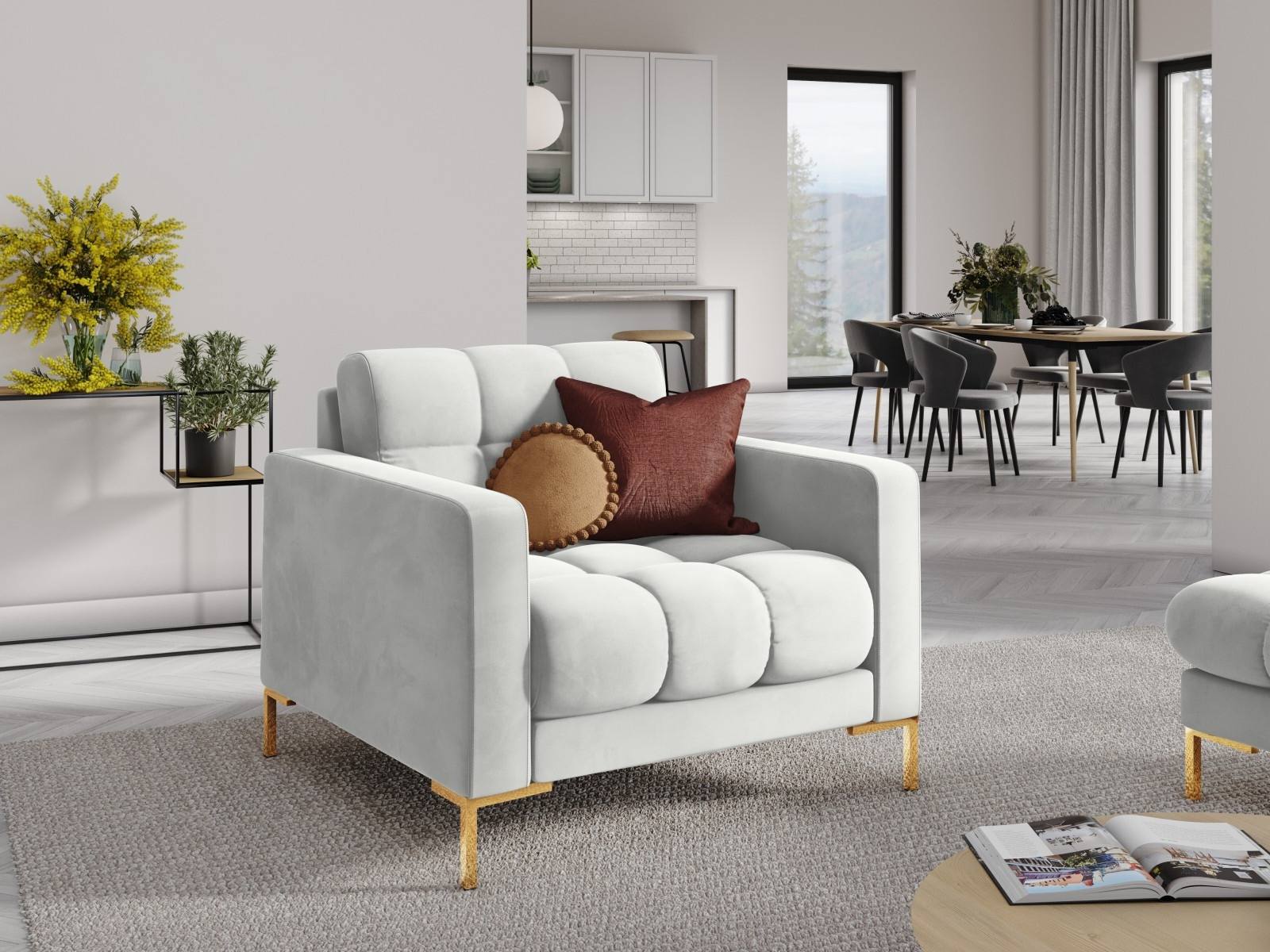 Fotel Lormelo 106 (Bluvel 03)