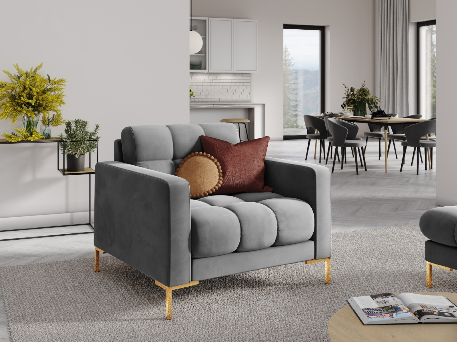 Fotel Lormelo 106 (Bluvel 13)