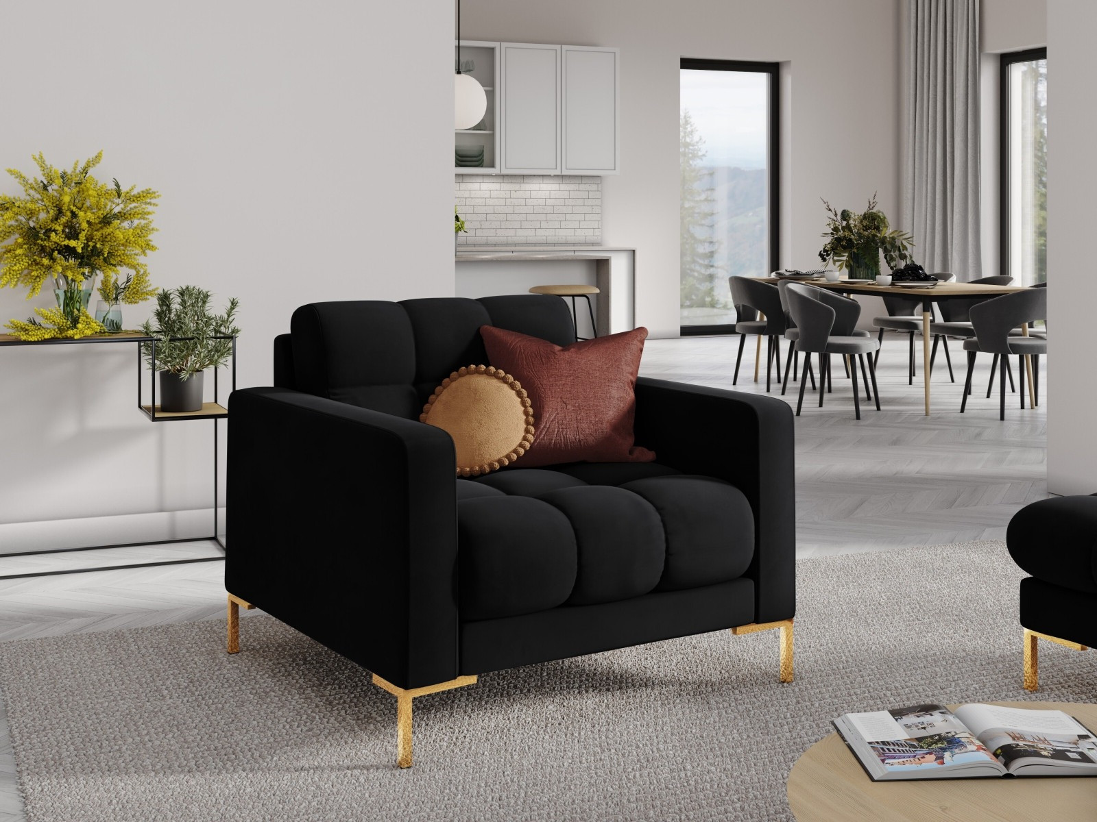 Fotel Lormelo 106 (Bluvel 19)