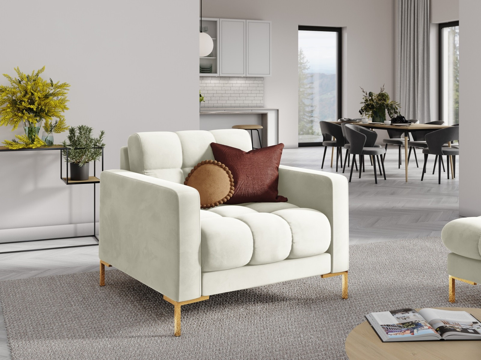 Fotel Lormelo 106 (Bluvel 22)