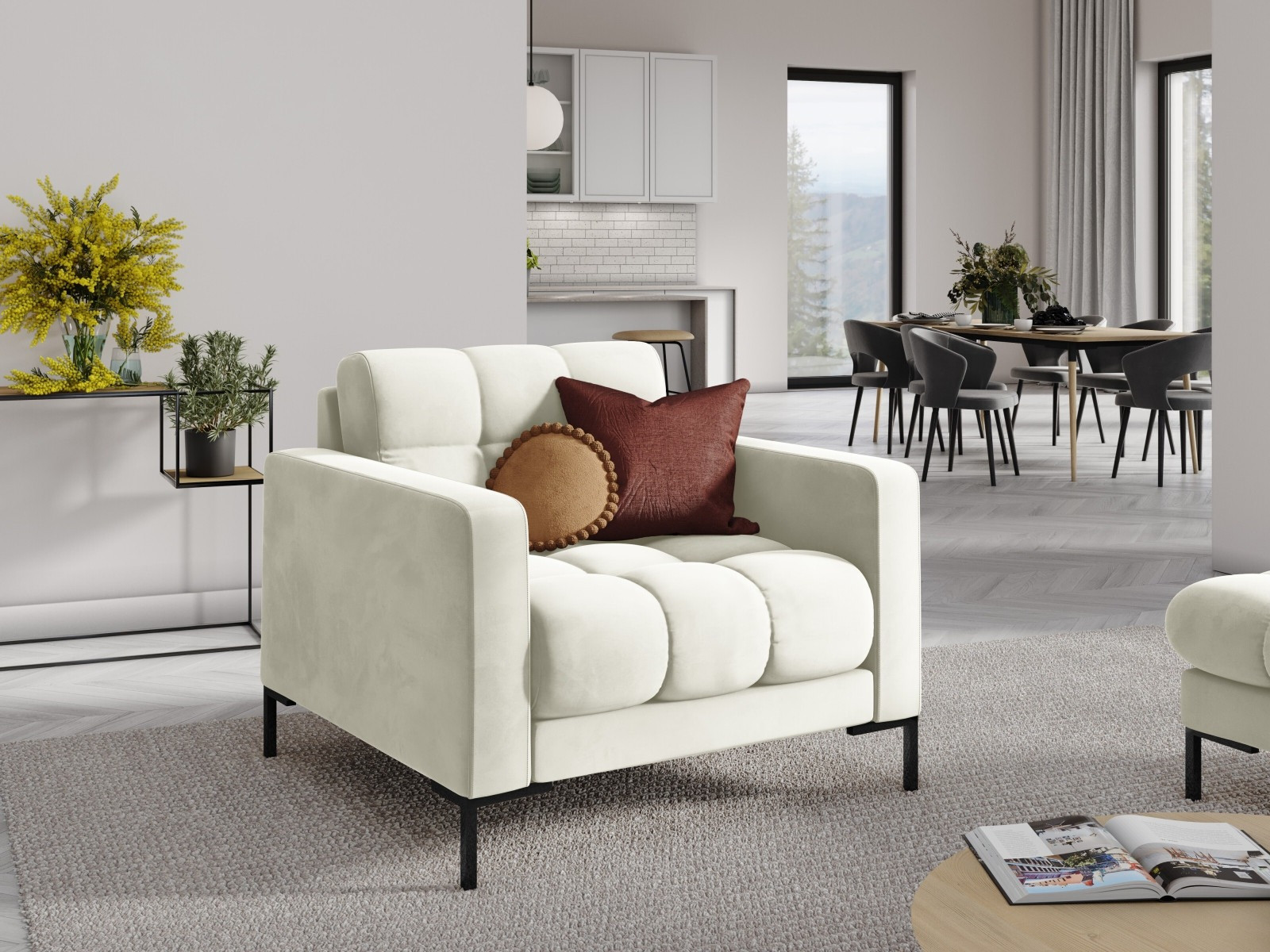 Fotel Lormelo 106 (Bluvel 22)