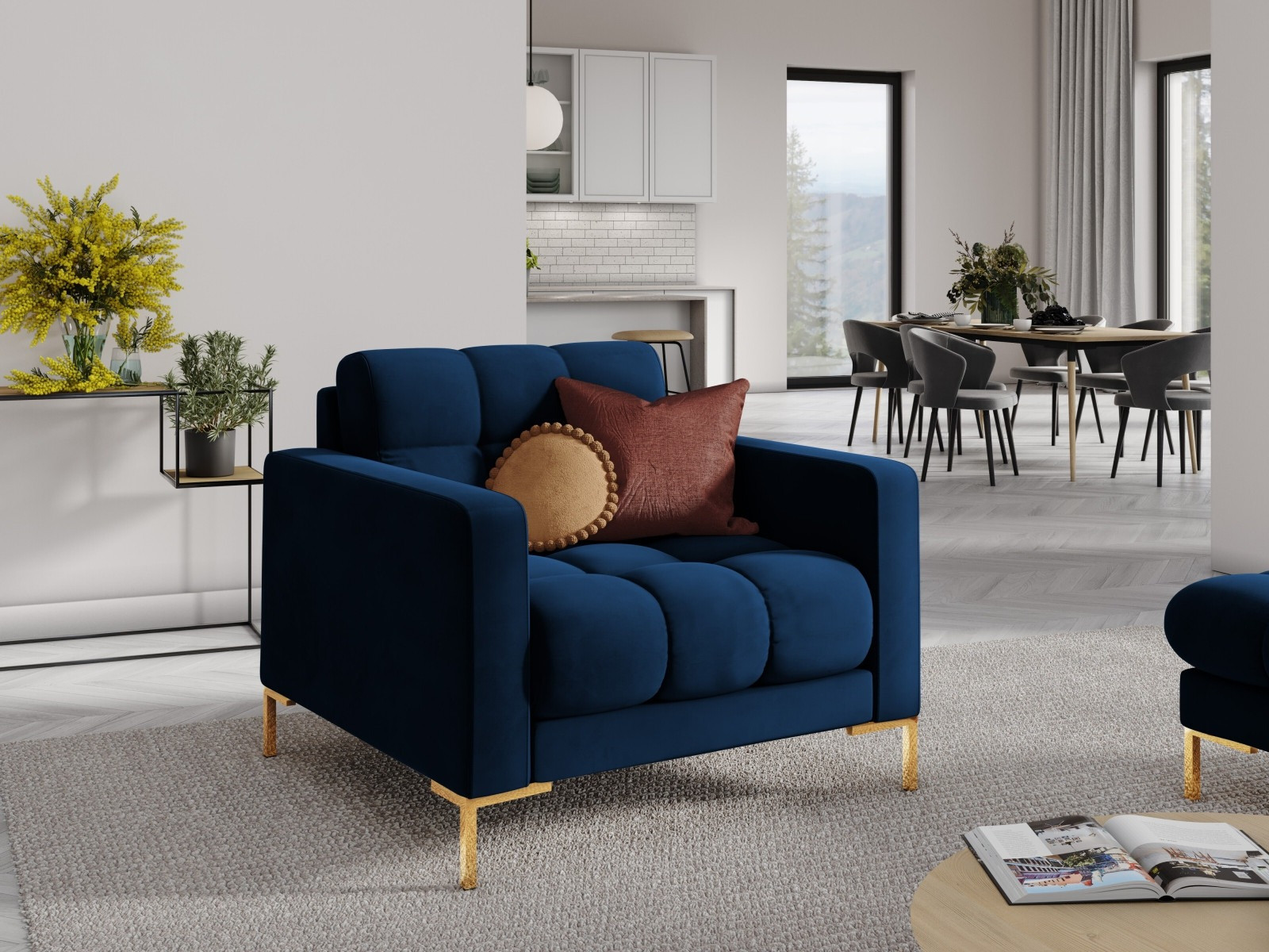 Fotel Lormelo 106 (Bluvel 86)