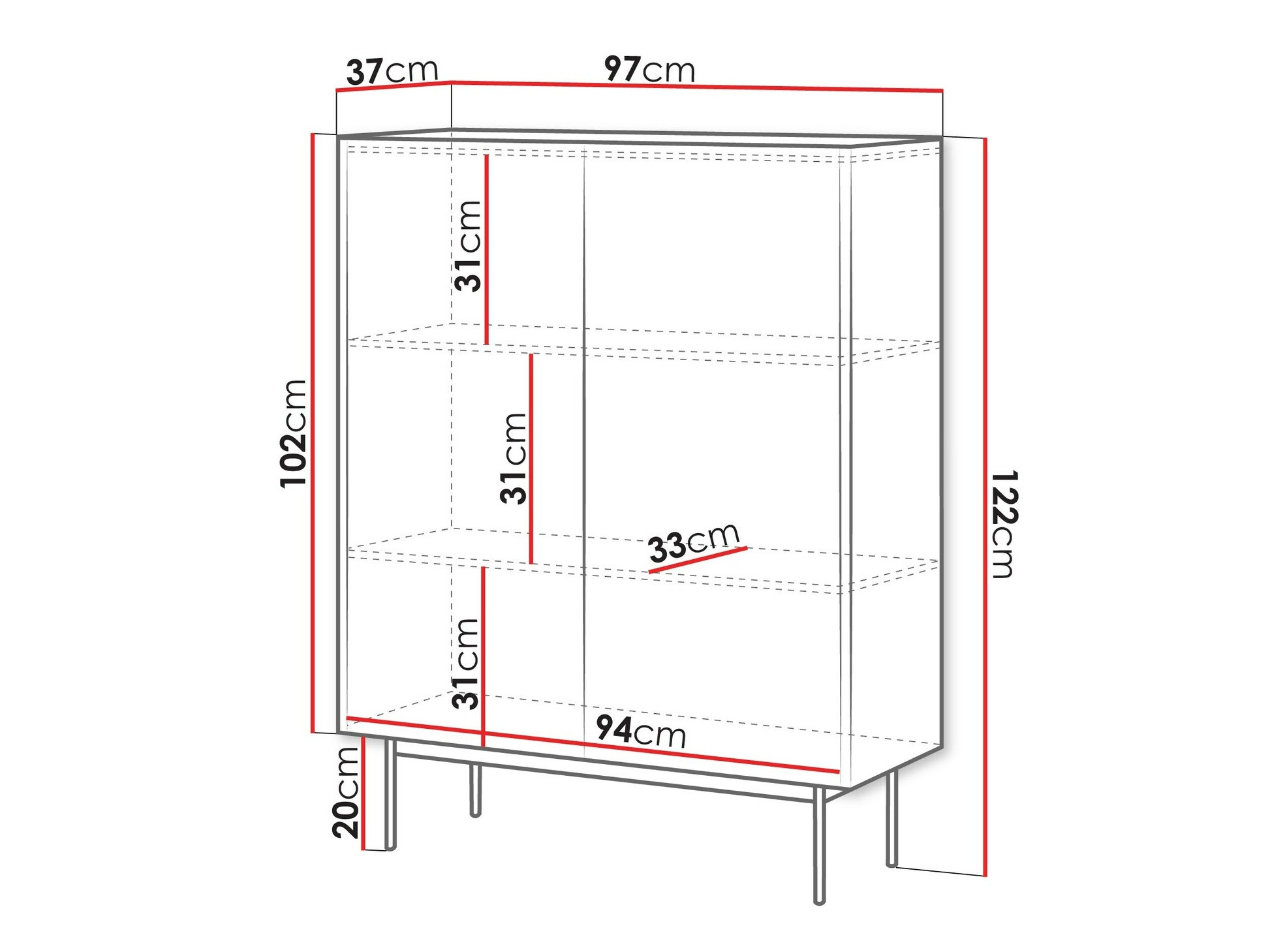 Szekrény Dormela 101