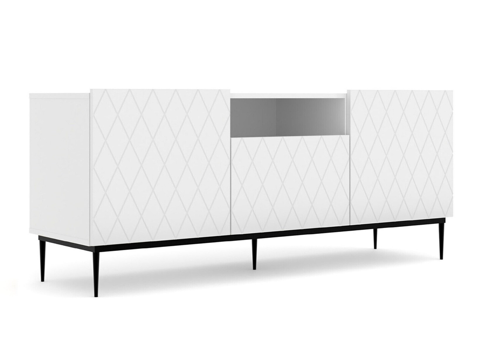 TV-állvány Melmoro 100 (Fehér)