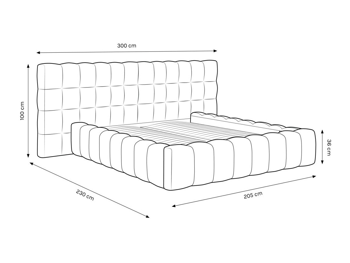 Ágy Lormelo 108 (Bluvel 19)