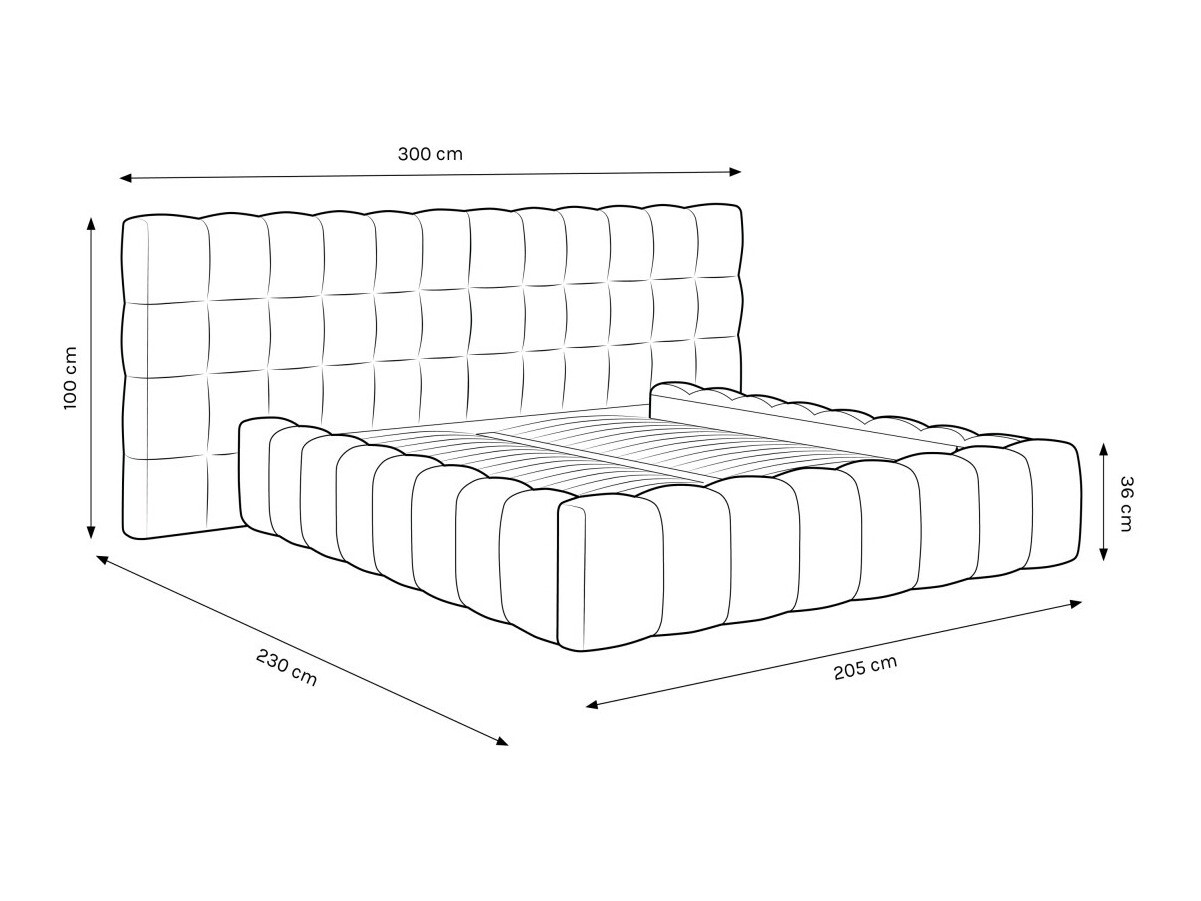 Ágy Lormelo 108 (Bluvel 22)