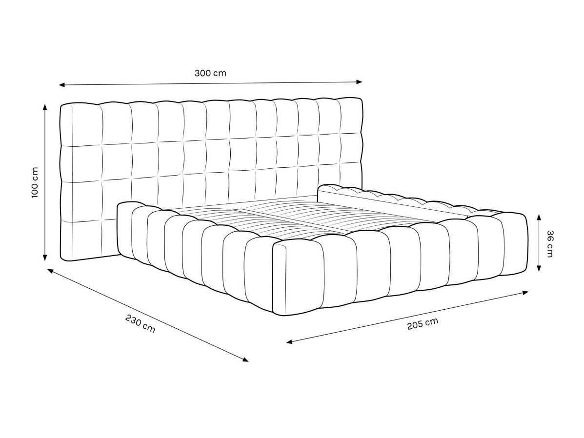 Ágy Lormelo 108 (Bluvel 86)