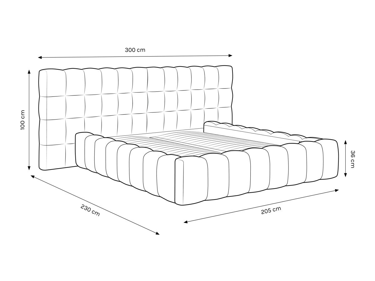 Ágy Lormelo 108 (Bluvel 89)