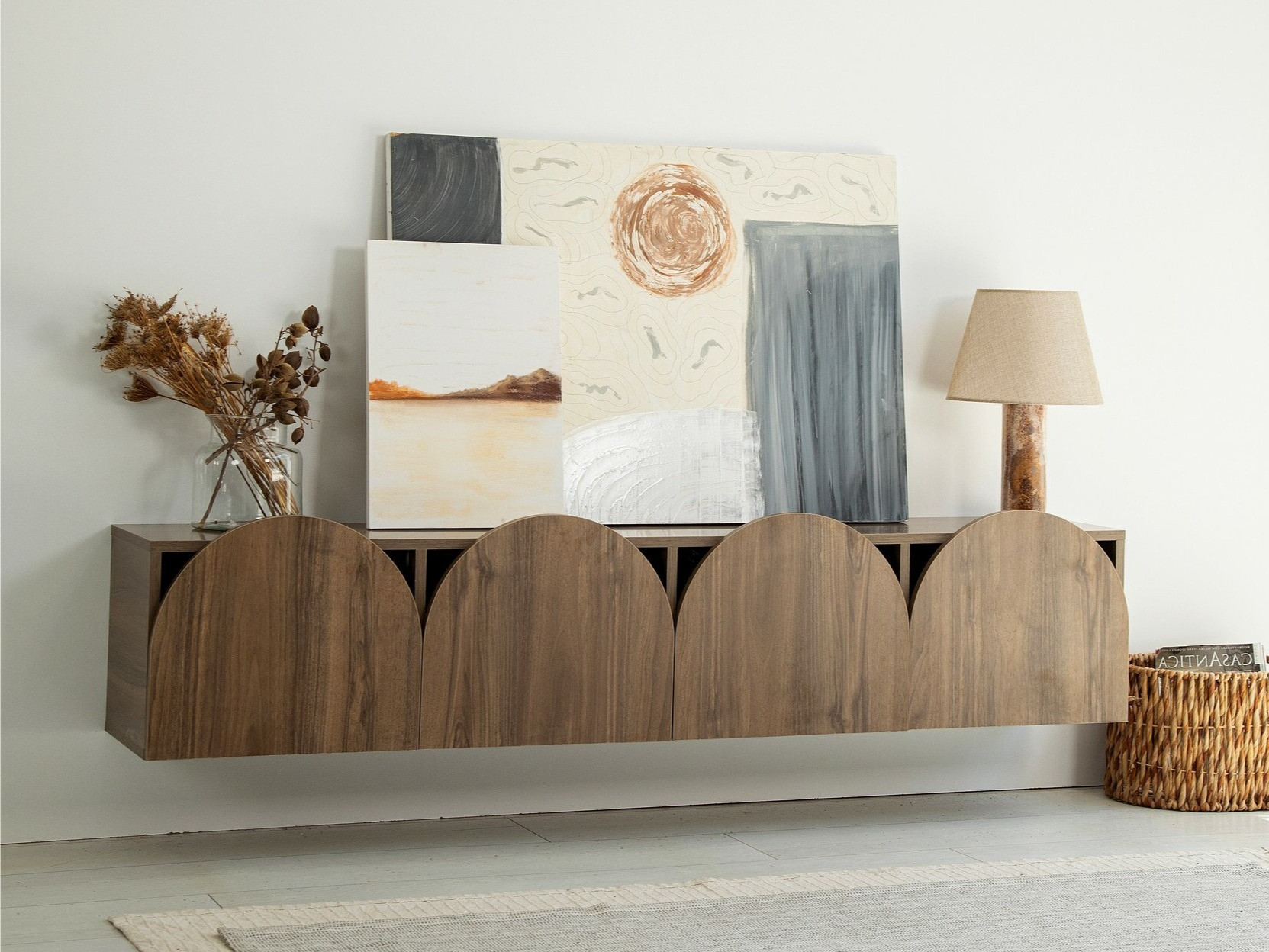 TV-állvány Kailua 2066 (Dió)