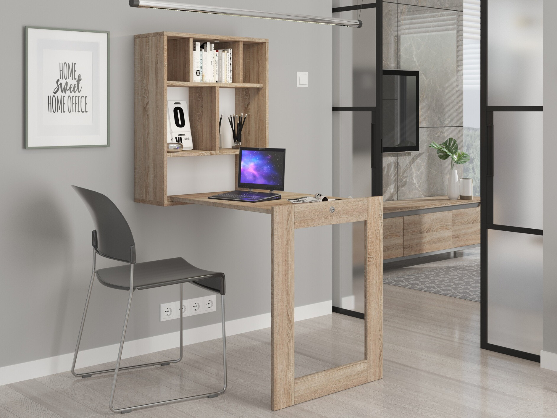 Íróasztal Buffalo 104 (Sonoma tölgy)