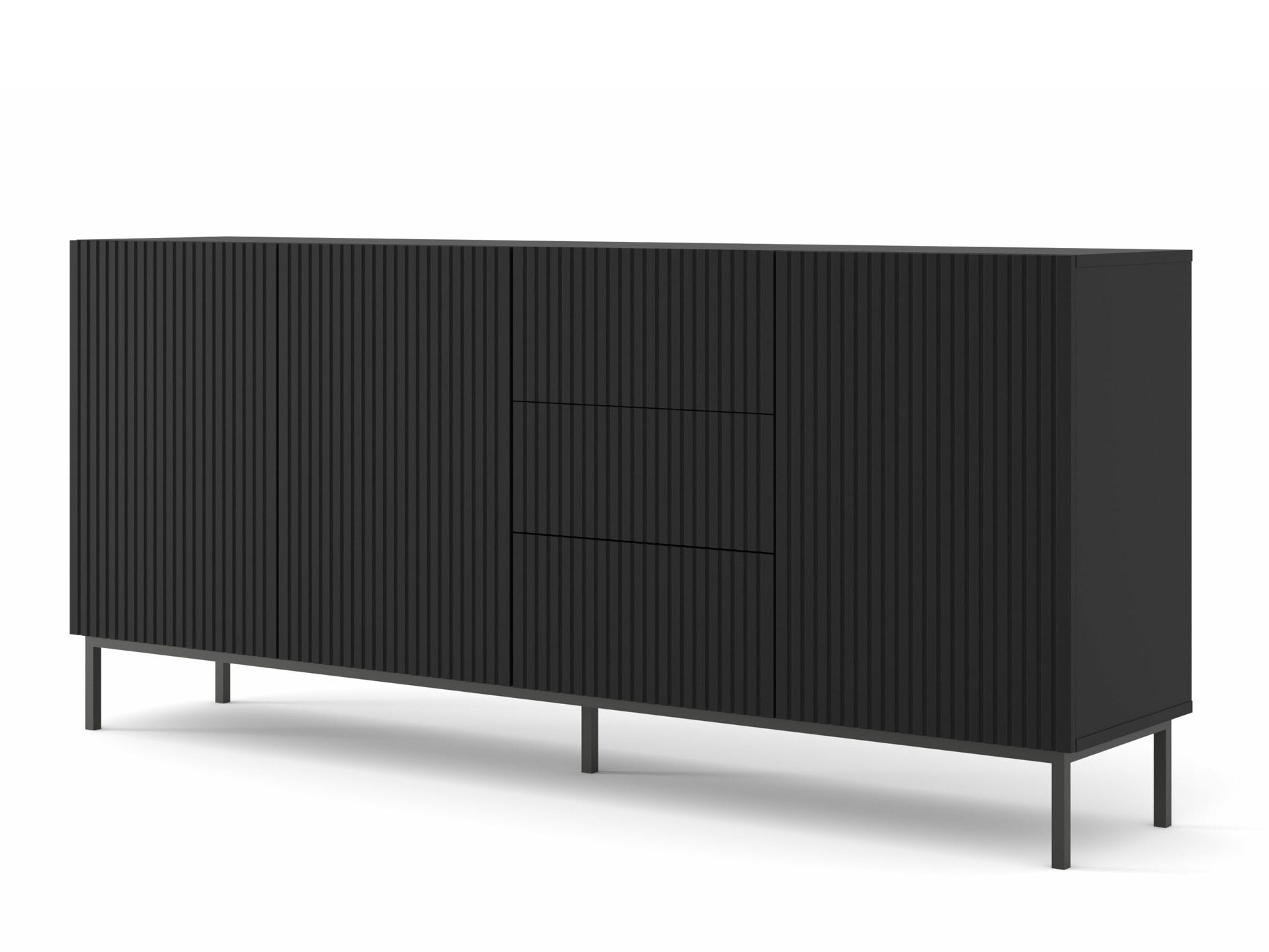 Komód Mirmaro 101 (Fekete)