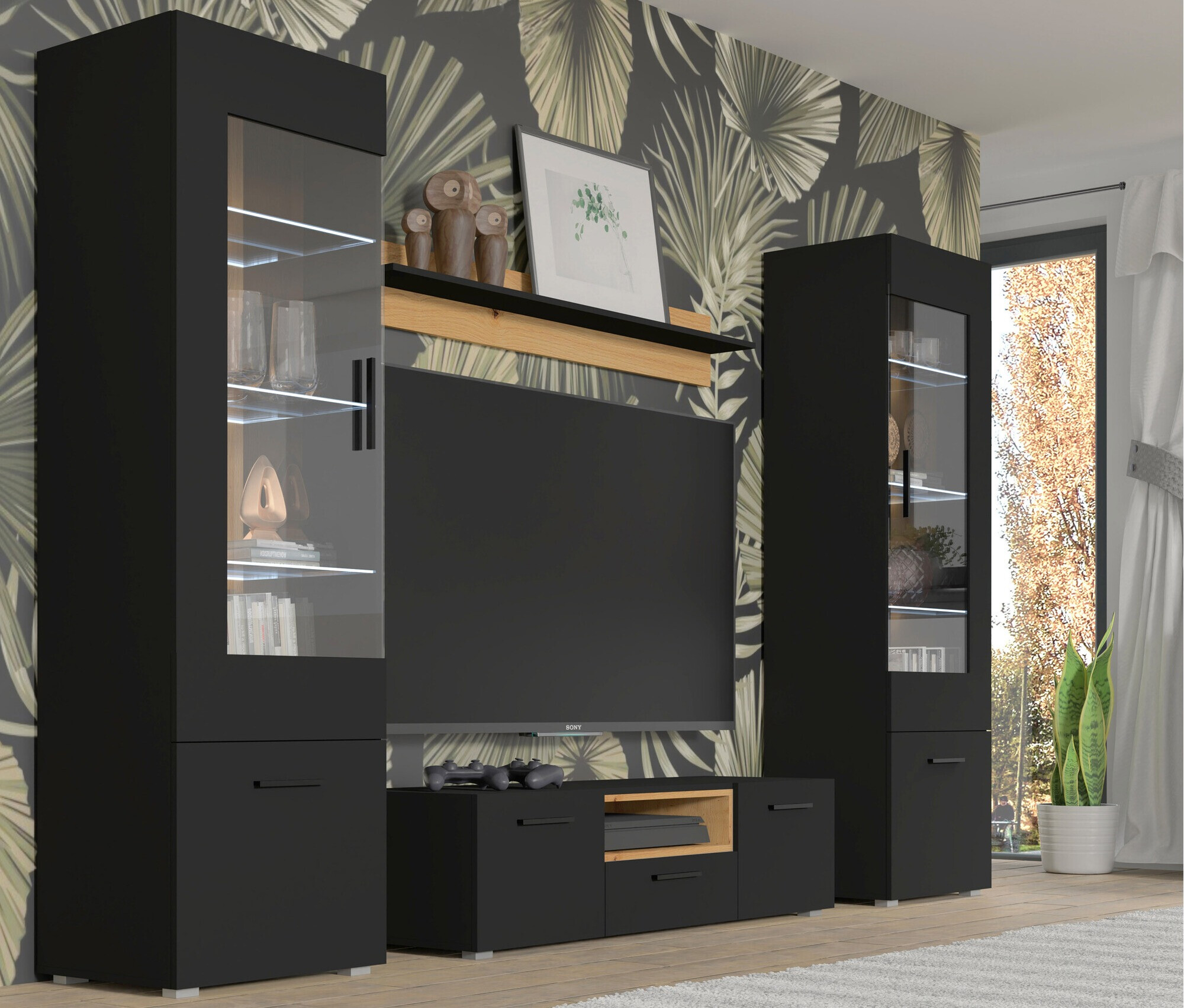 Fali polc Livorla 104