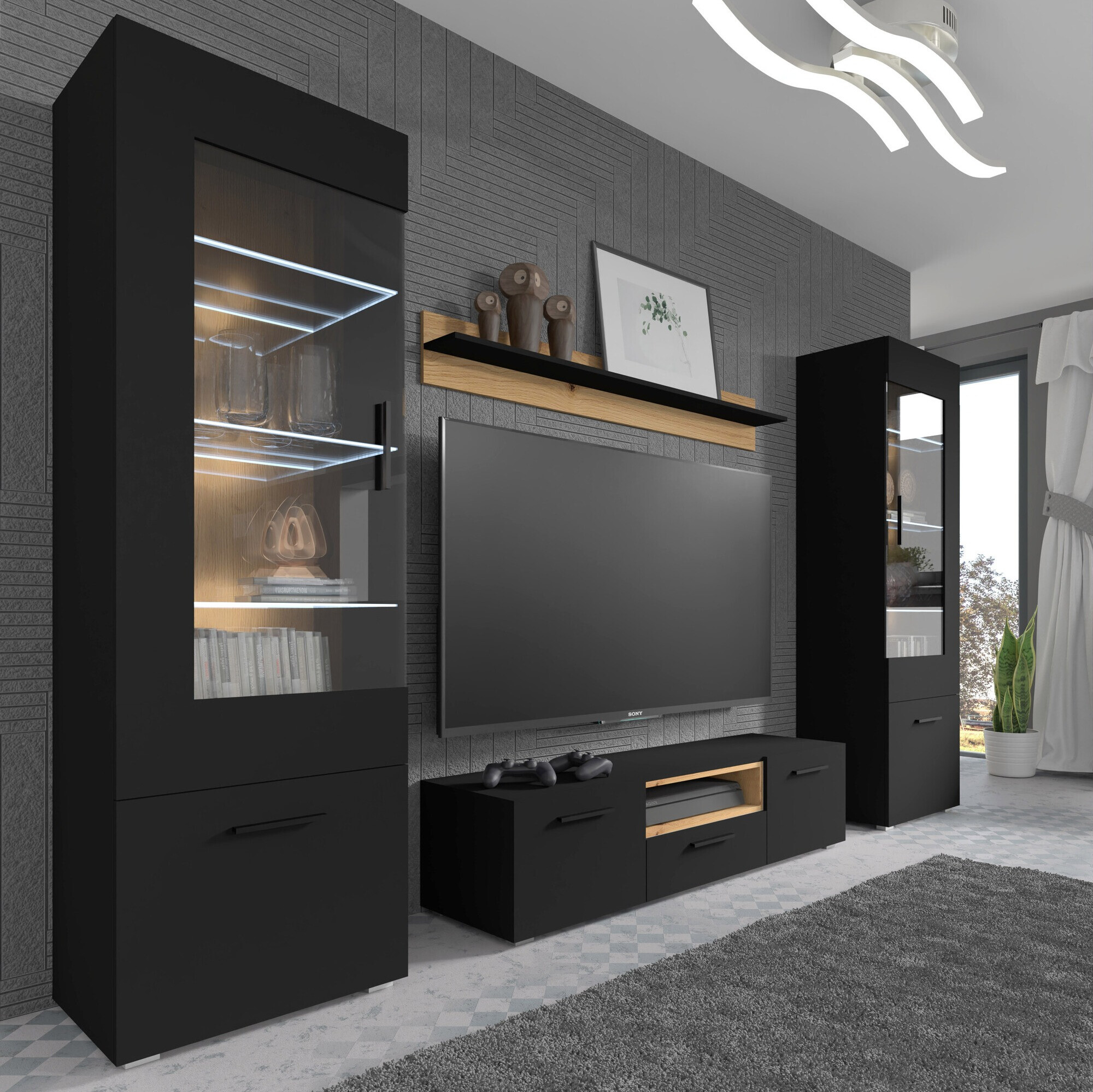 Fali polc Livorla 105