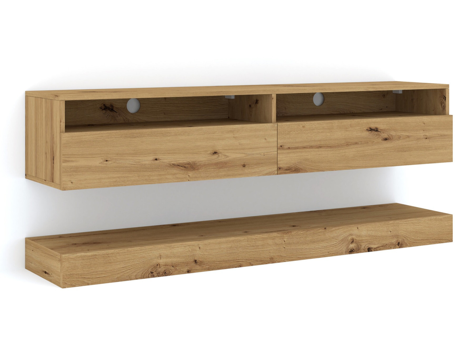 TV-állvány Buffalo 108 (Artisan tölgy)