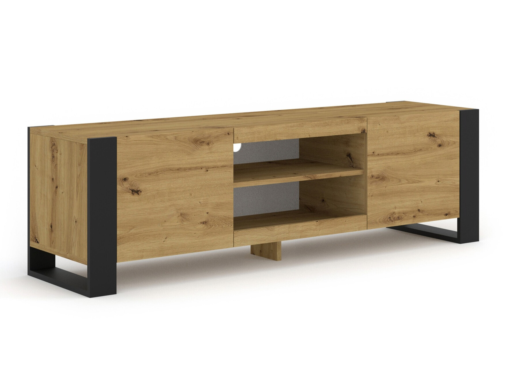 TV-állvány Tivtora 100 (Artisan tölgy)