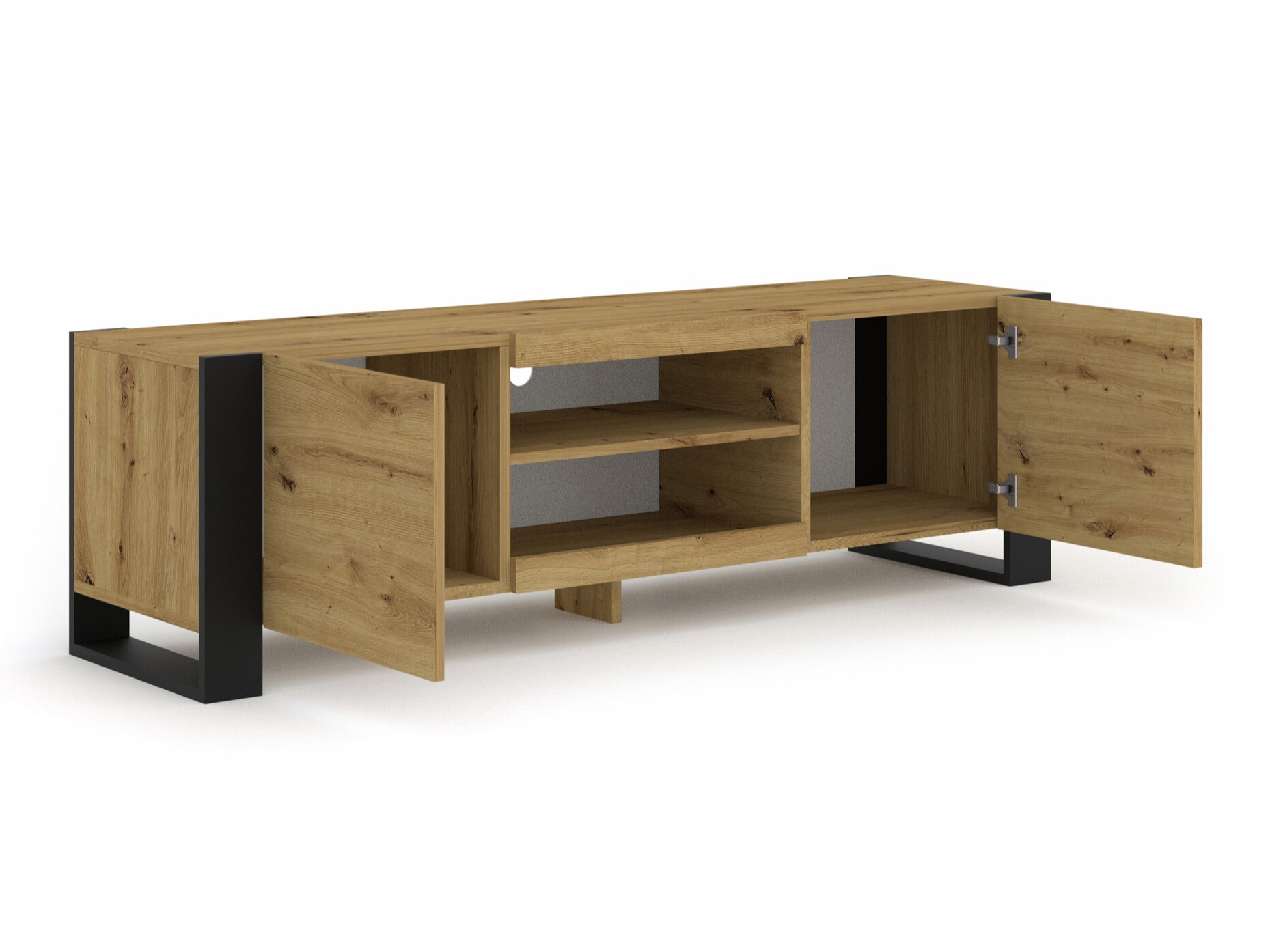 TV-állvány Tivtora 100 (Artisan tölgy)