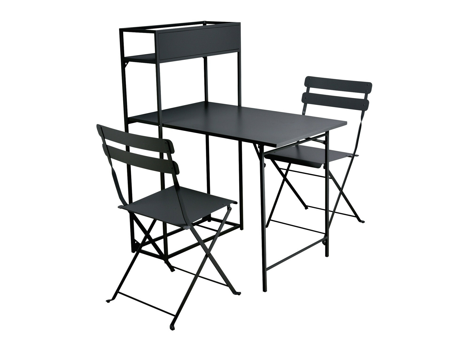 Erkélybútor-készlet Richardson 124 (Fekete)