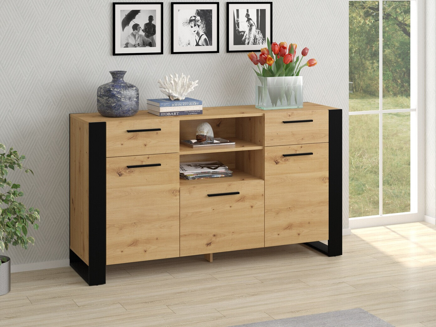 Komód Cordoro 115 (Artisan tölgy)