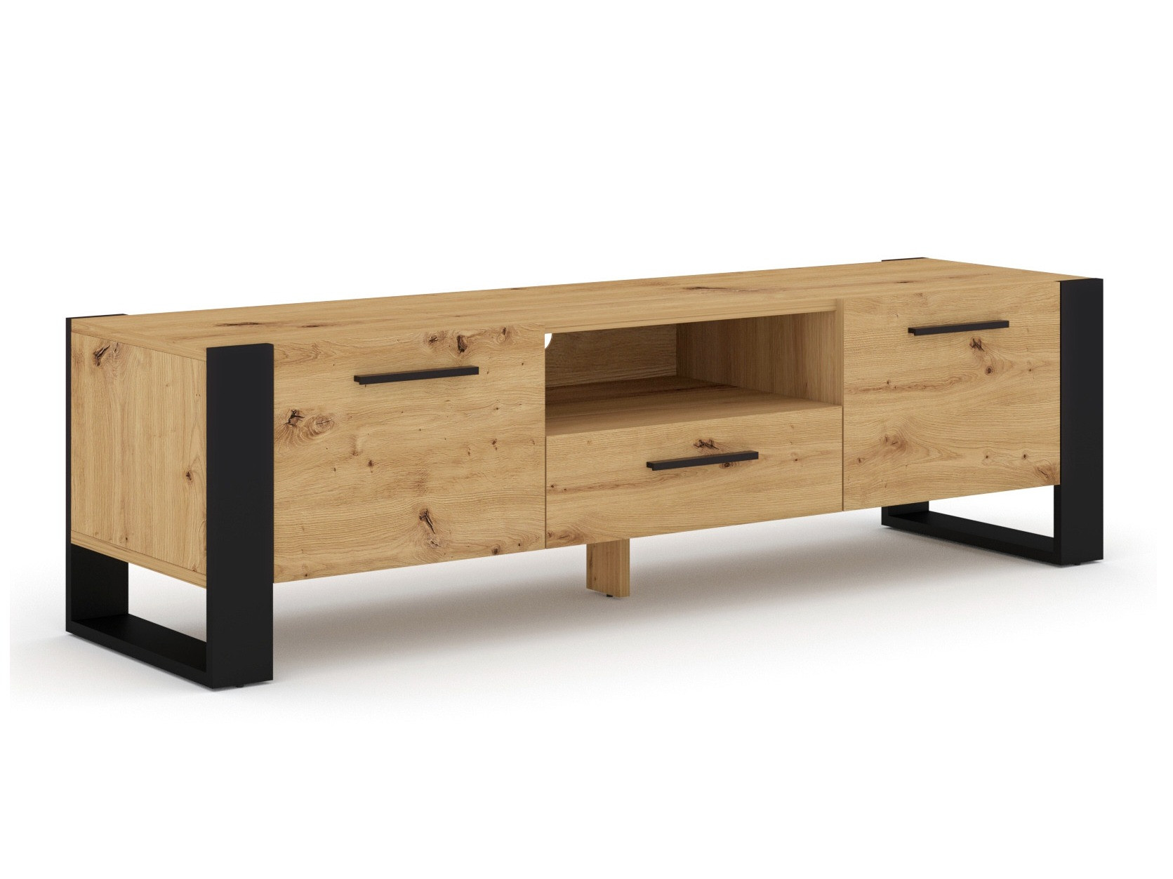 TV-állvány Cordoro 100 (Artisan tölgy)