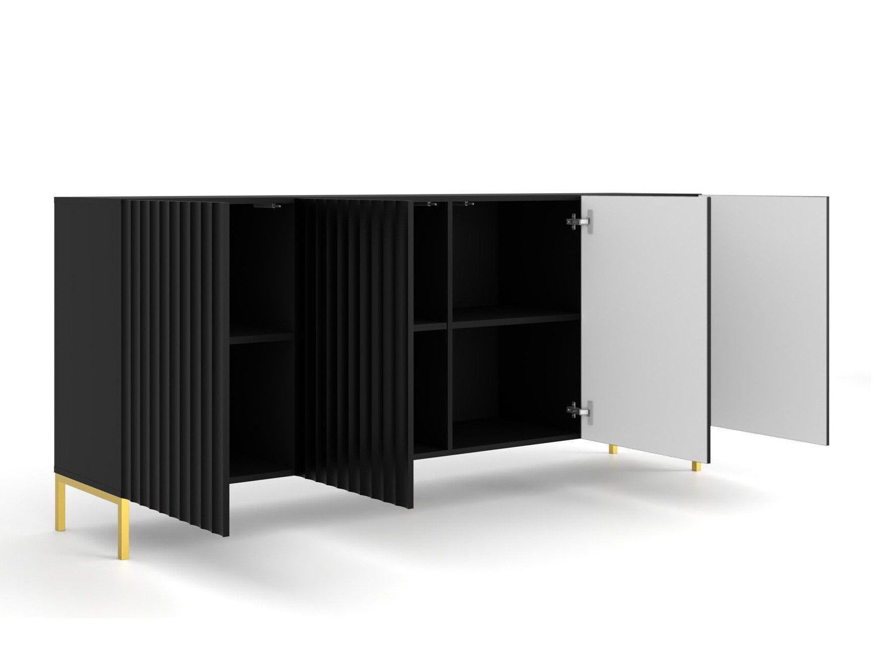 Szekrény Soropho 101 (Fekete)