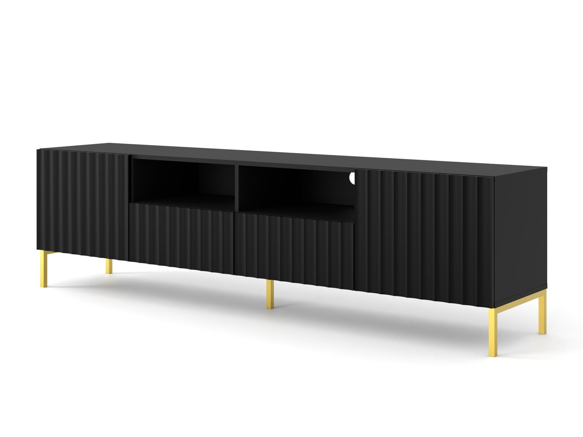 TV-állvány Soropho 102 (Fekete)