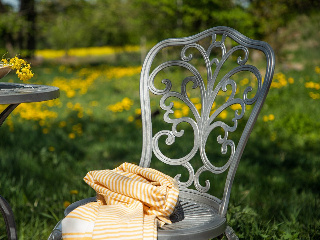 Erkélybútor-készlet Dallas 4462 (Ezüst)