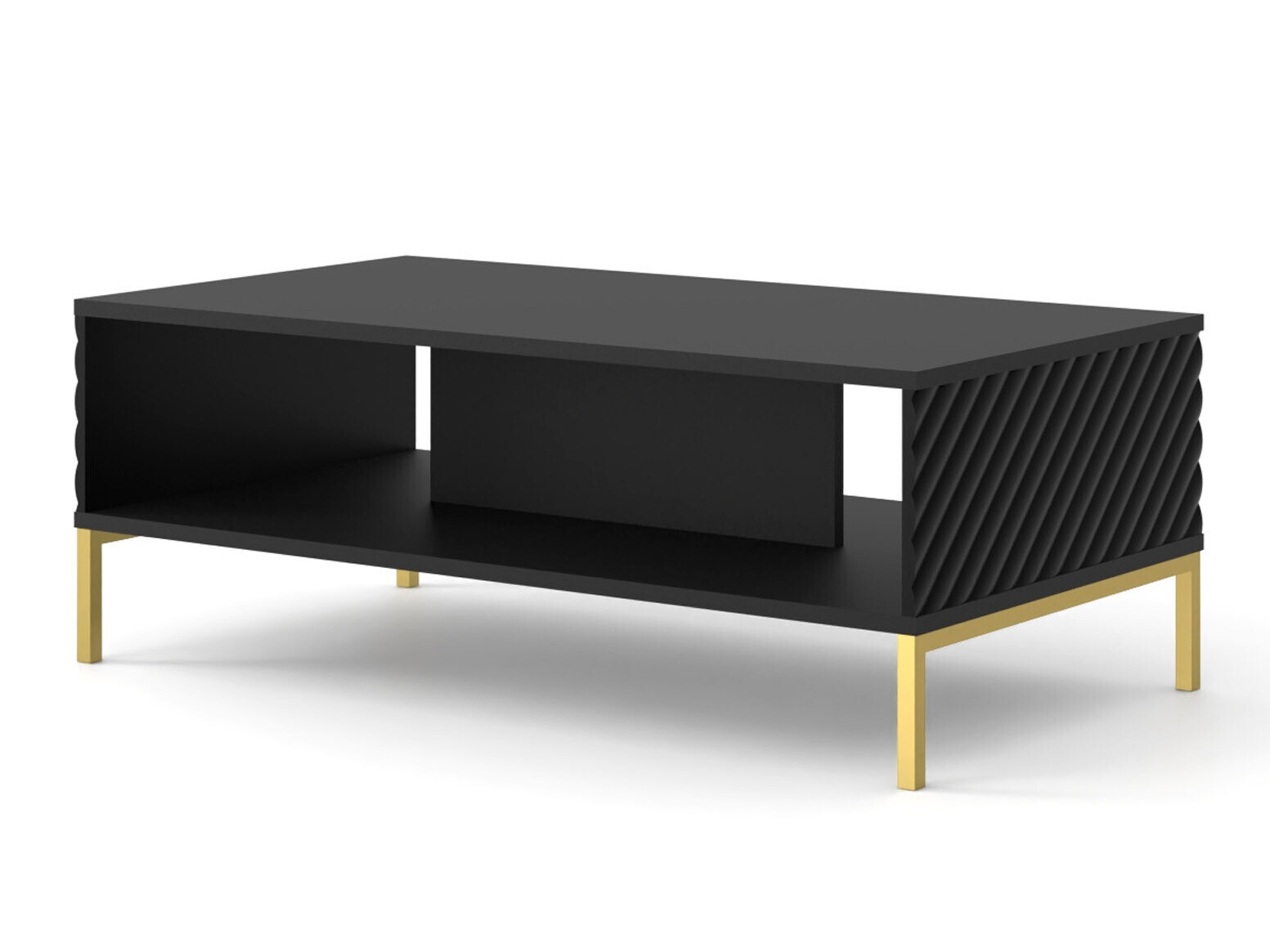 Nappali szett Fivremu 107 (Fekete)