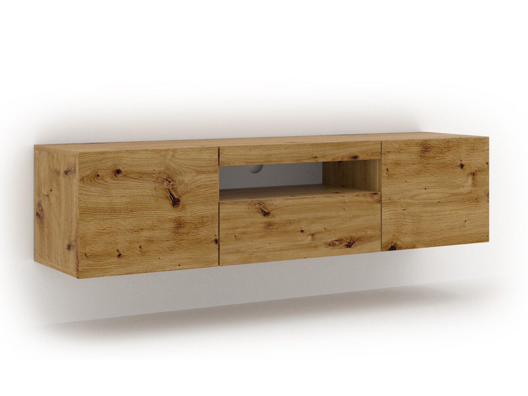 TV-állvány Morteo 103 (Artisan tölgy)