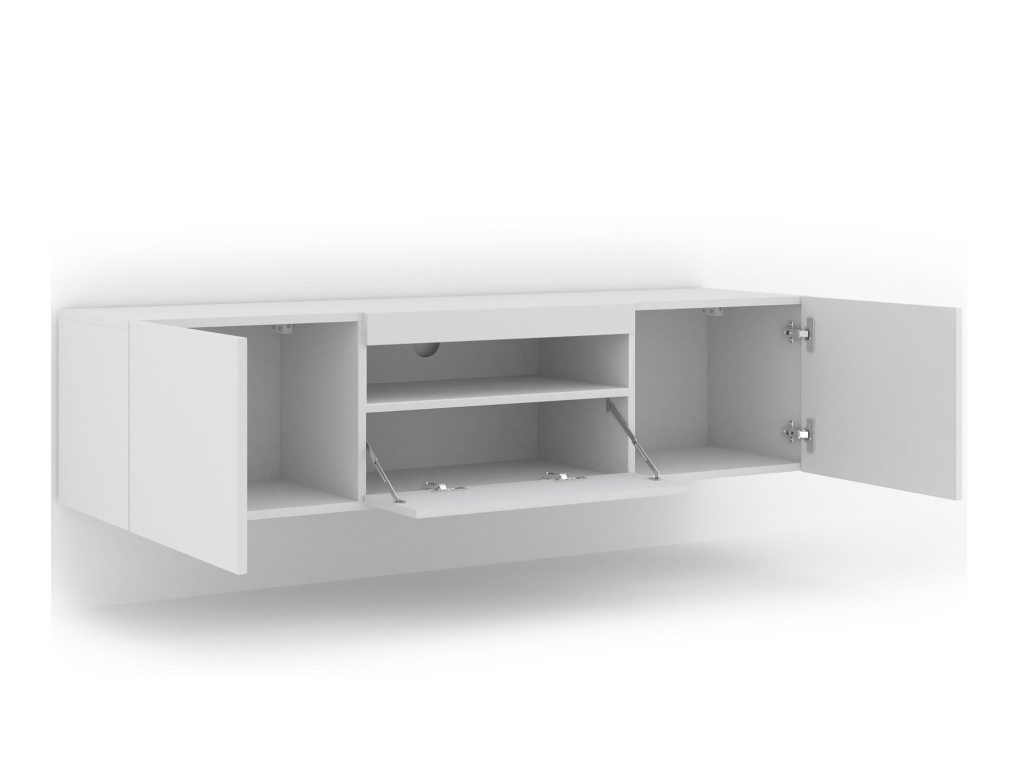 TV-állvány Morteo 103 (Fehér)