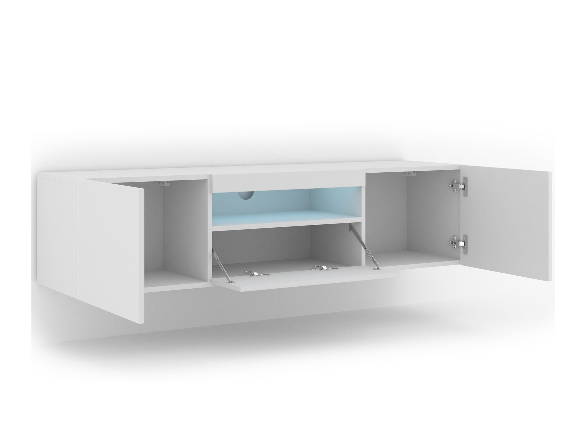 TV-állvány Morteo 103 (Fehér)