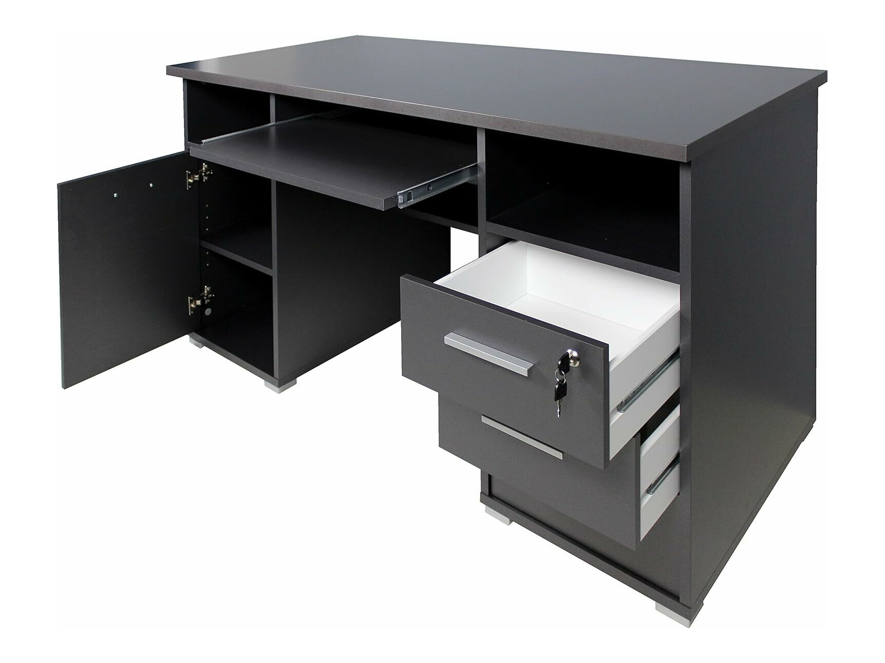 Íróasztal Sacramento 106 (Antracit)