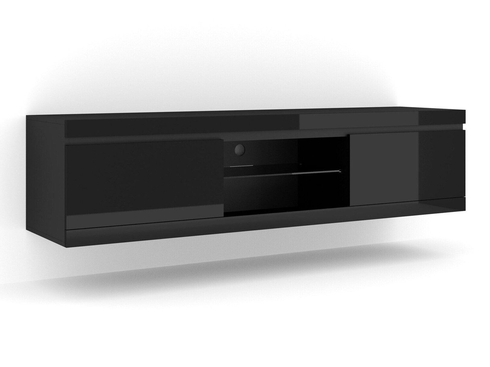 TV-állvány Buffalo 163 (Fekete)