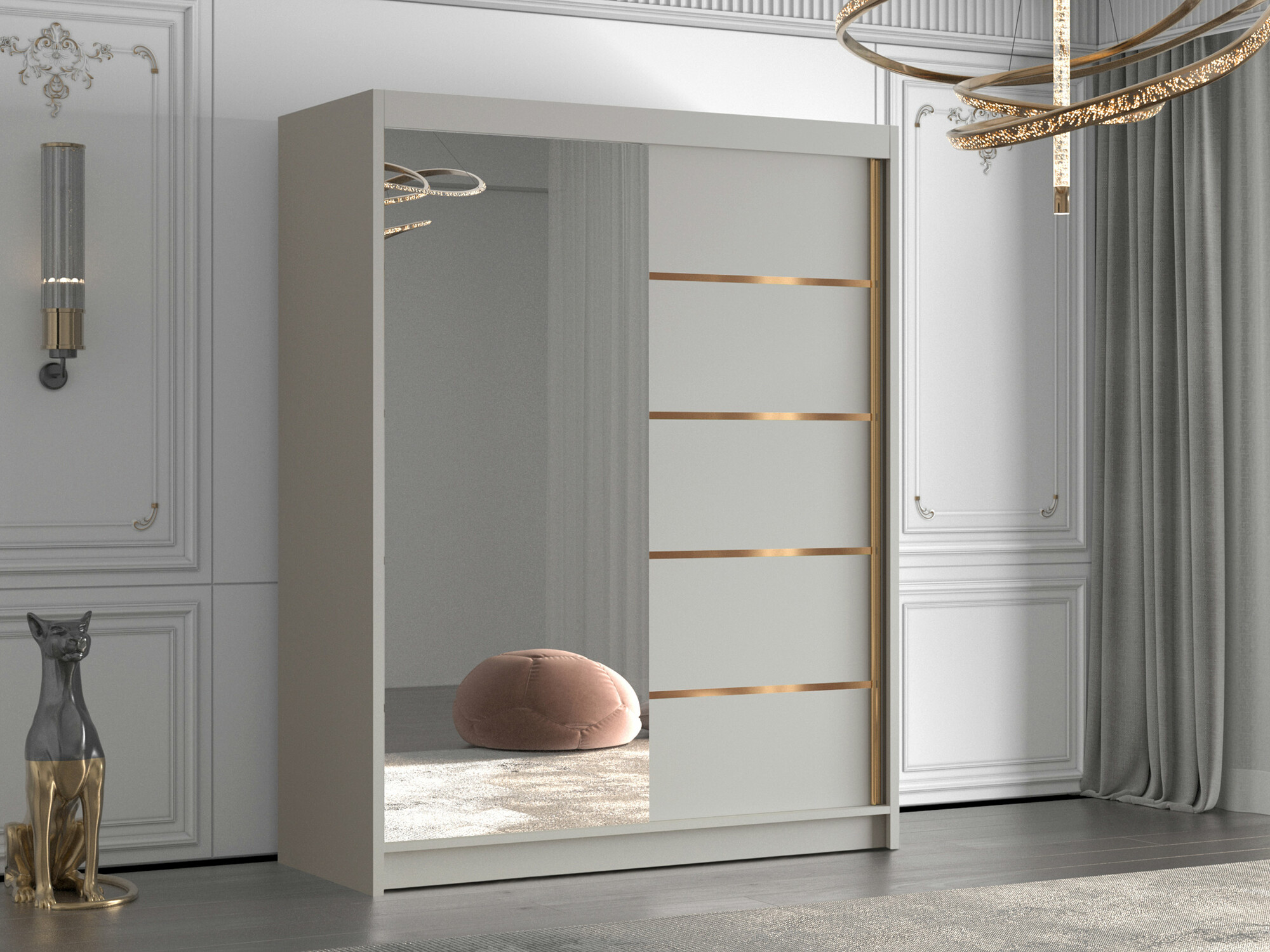 Gardróbszekrény Closico 187 (Kasmír)