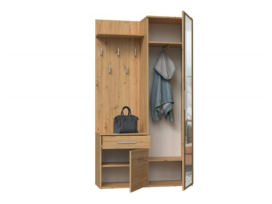 Előszoba garnitúra Mandeville 126 (Artisan tölgy)