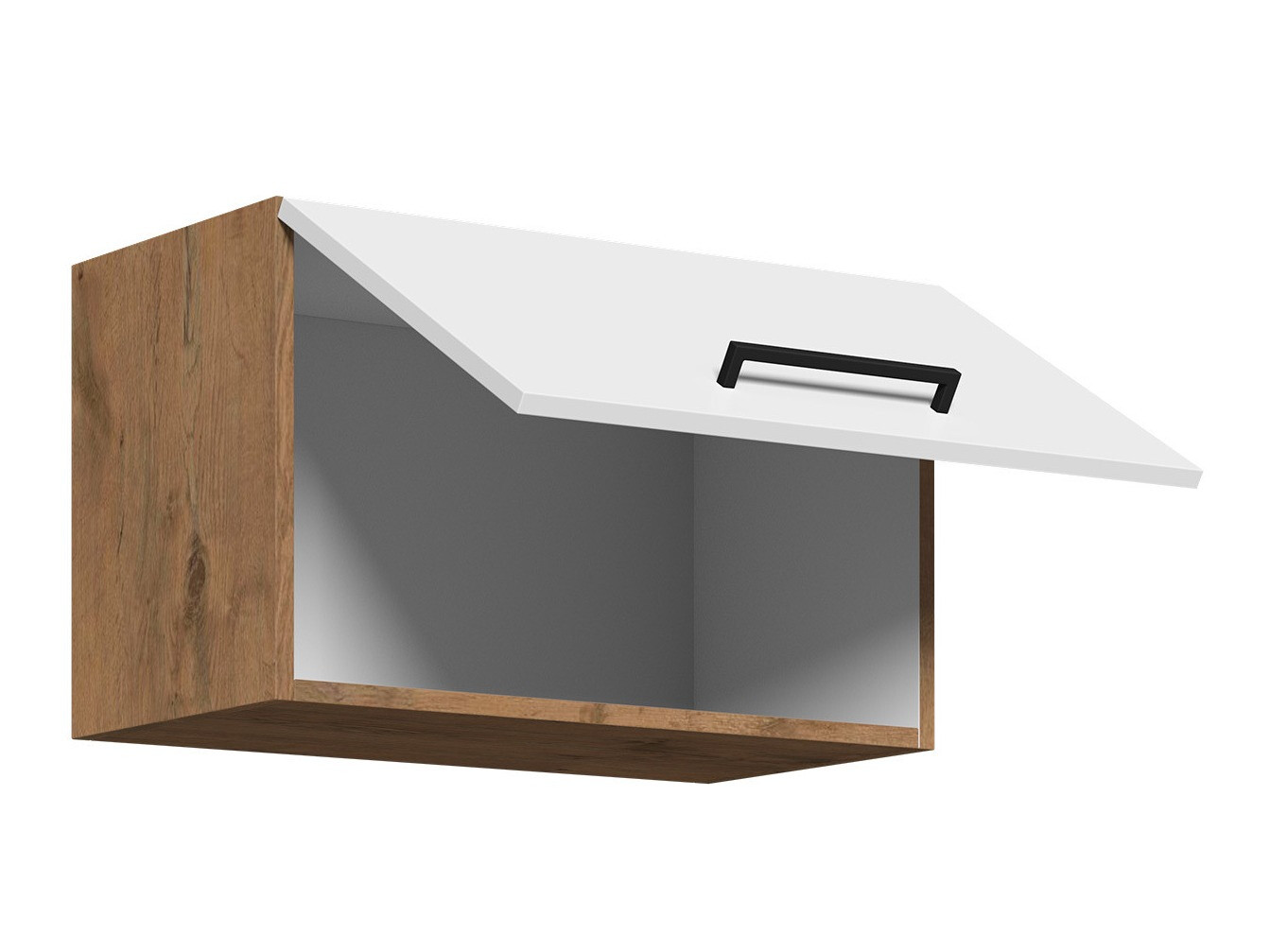 Moduláris fali szekrény Wood Dark 109