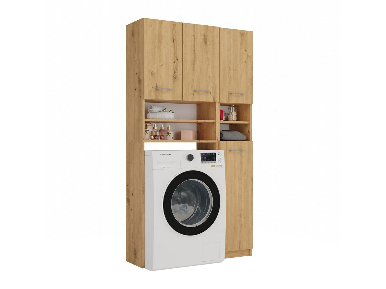 Fürdőszoba polc Mandeville 128 (Artisan tölgy)