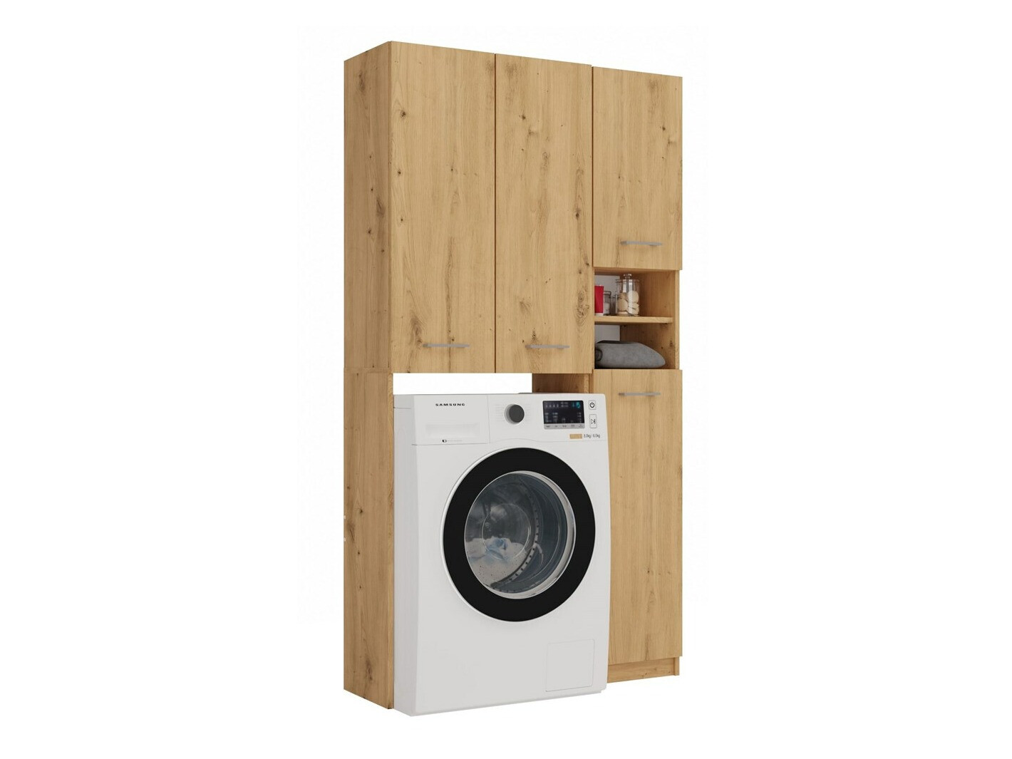 Fürdőszoba polc Mandeville 130 (Artisan tölgy)