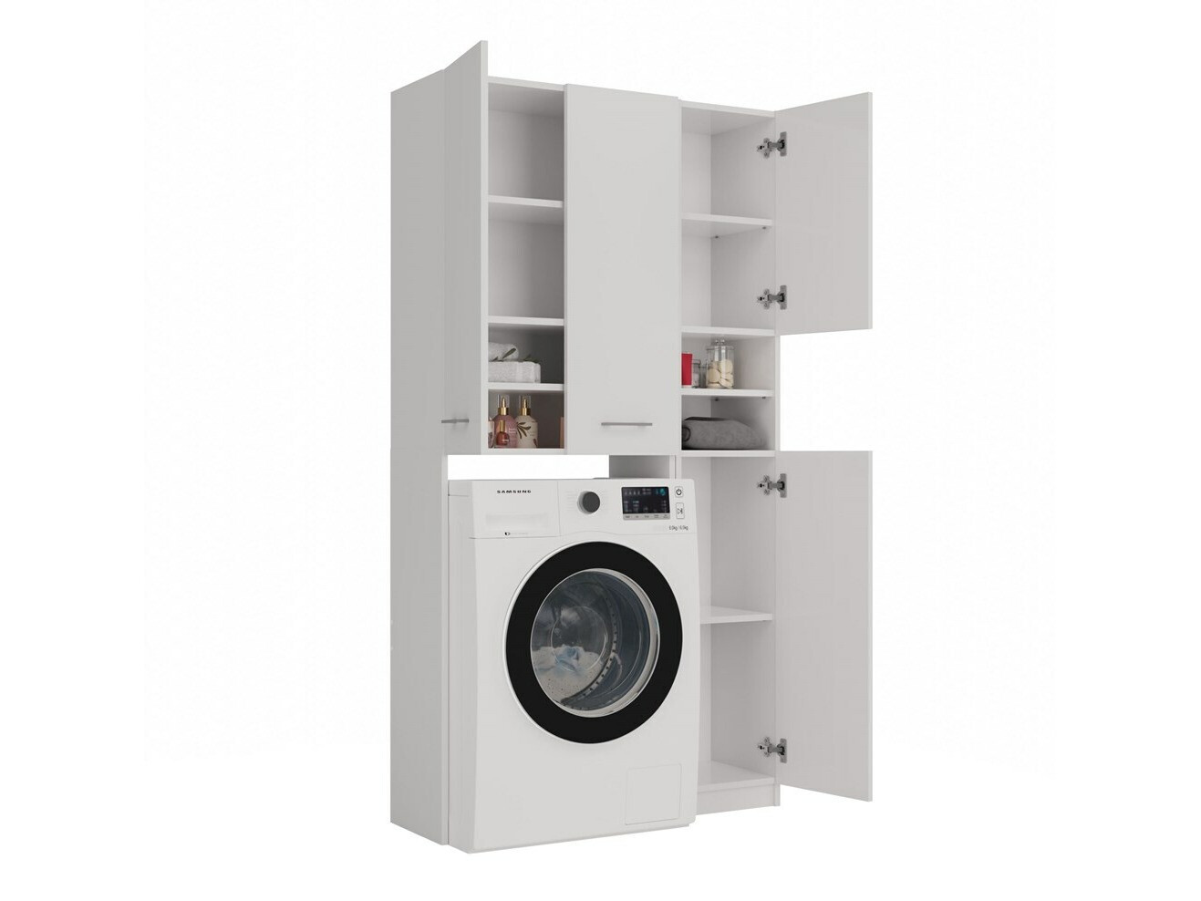 Fürdőszoba polc Mandeville 130 (Fehér)