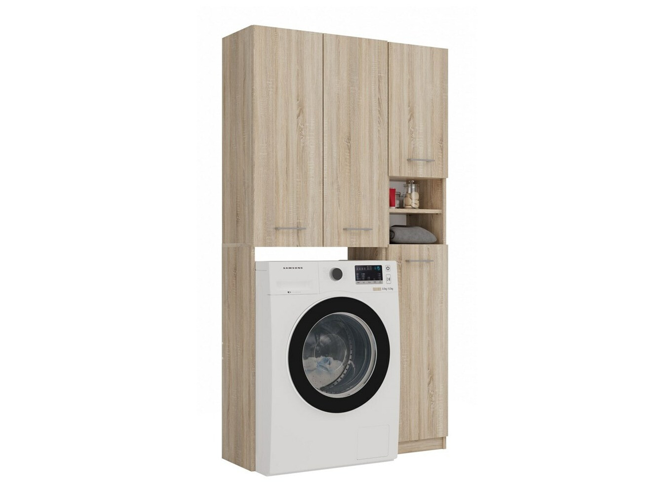 Fürdőszoba polc Mandeville 130 (Sonoma tölgy)