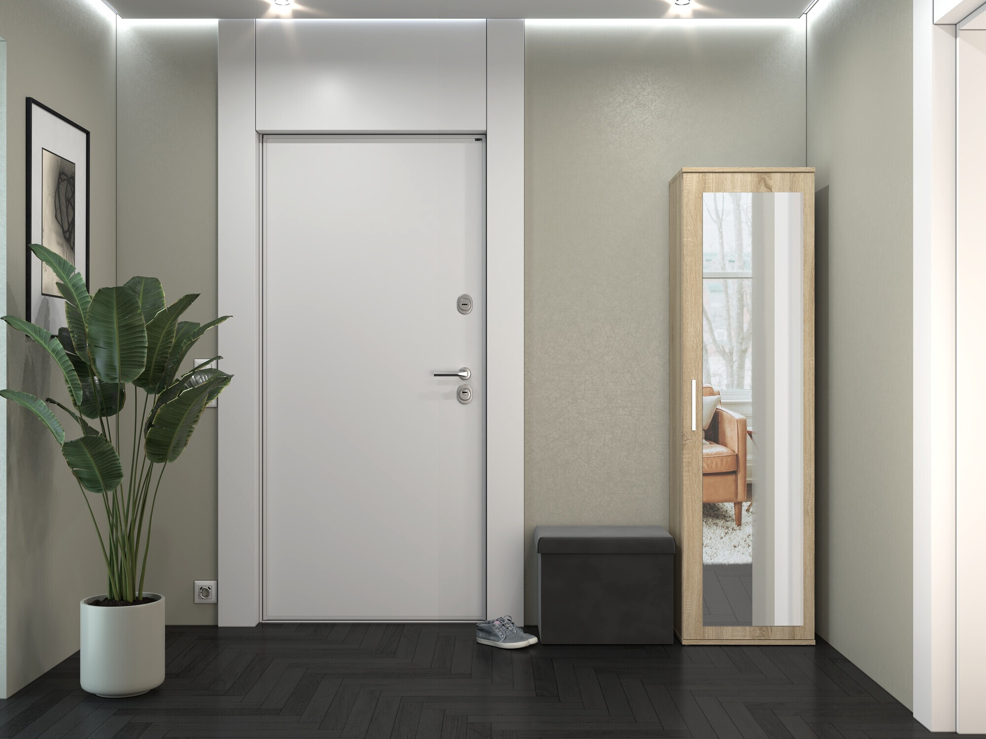 Gardróbszekrény Mandeville 127 (Sonoma tölgy)