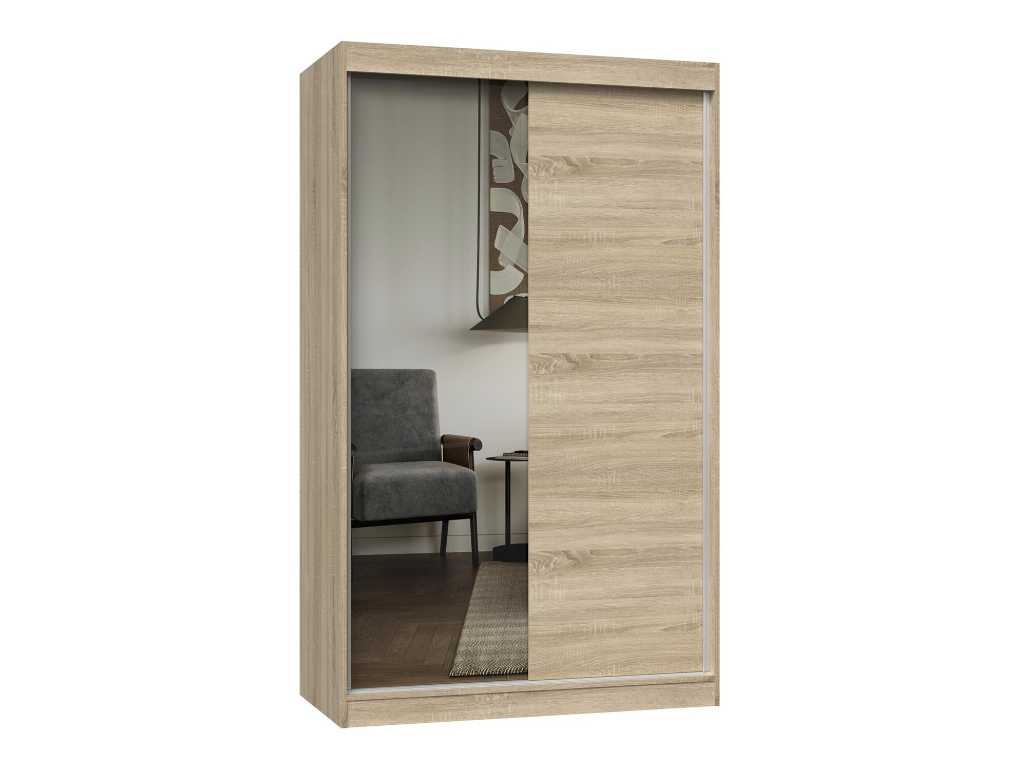 Gardróbszekrény Mandeville 155 (Sonoma tölgy)